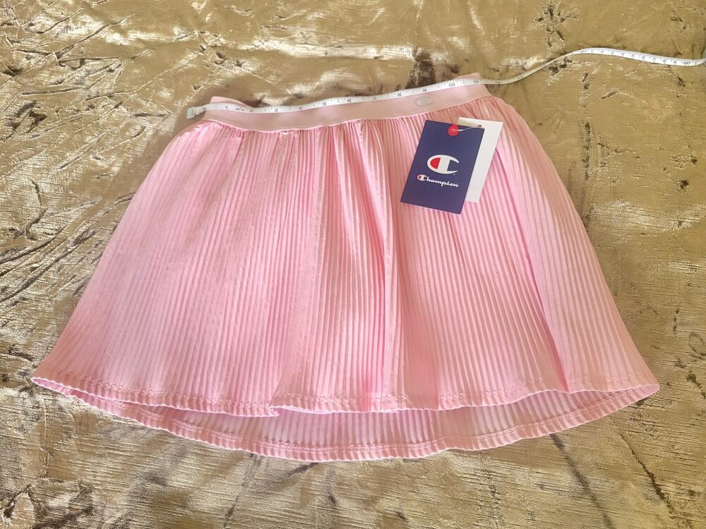 Champion Girls Pleated Skort NWT Pink Fairy Tale Active Skirt Size M 10/12